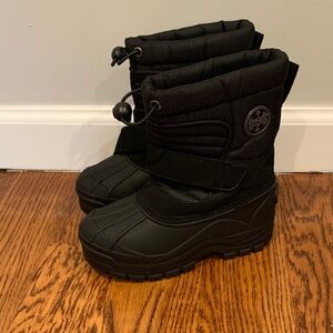 Totes Black Insulated Boots
